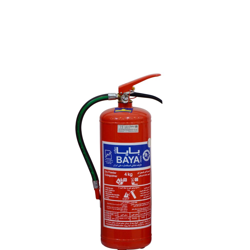 abc4 کپسول پودر و گاز 4 کیلویی ABC بایا